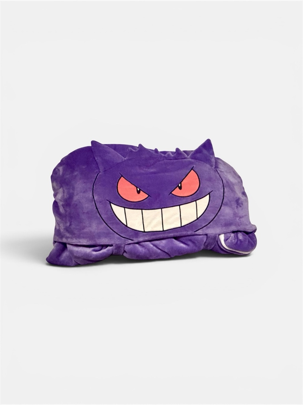 Plush Gengar Sleeping Bag  - Purple Pokemon Face